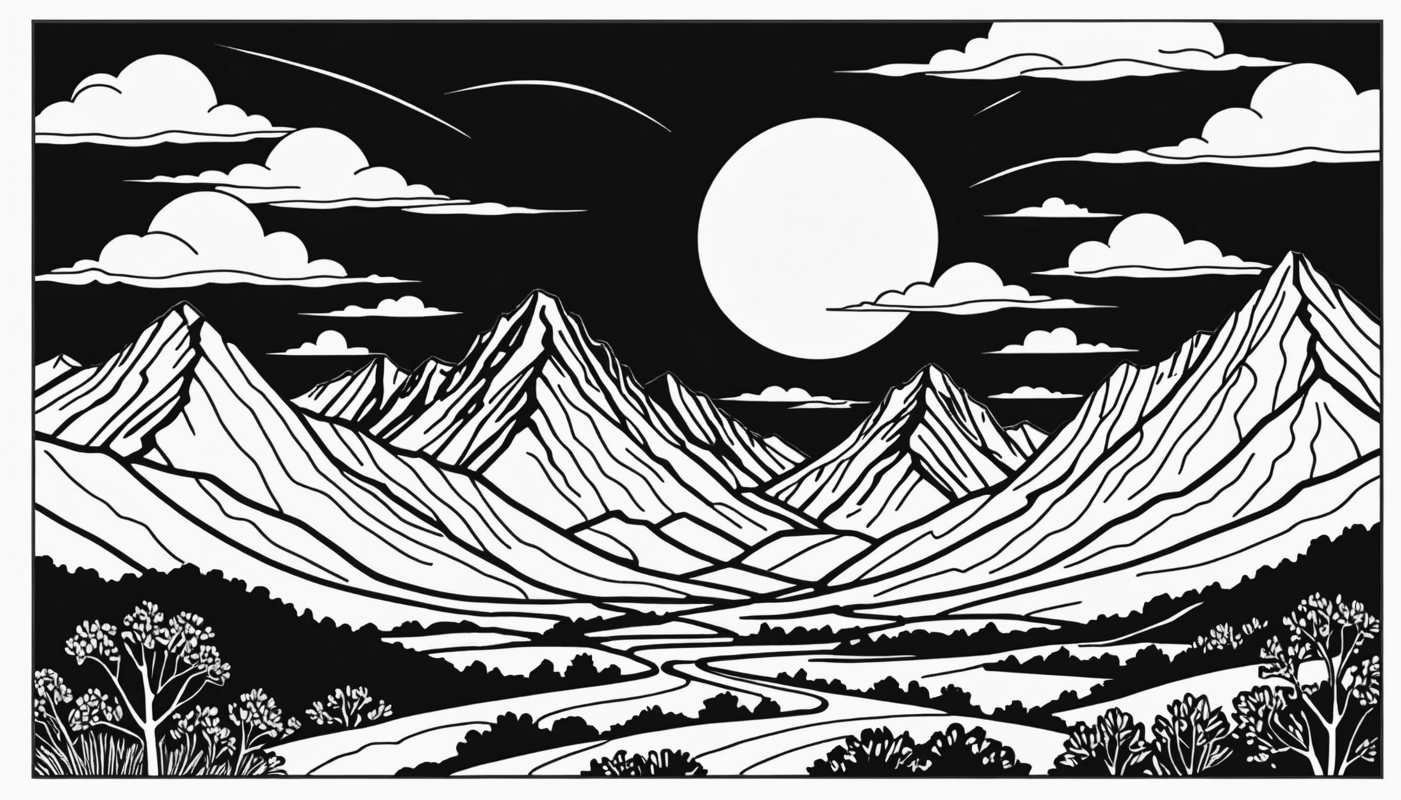 guru-8 Placeholder image icon with a simple mountain and sun drawing