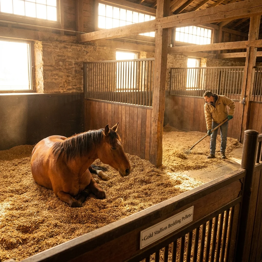 gold stallion bedding pellets stable gold stallion bedding pellets stable